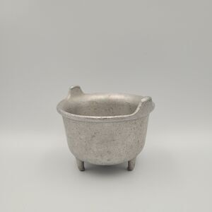 Wilton Pewter Armetale RWP  4" Mini Cauldron Kettle Bowl Incense Rustic USA VTG